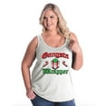 thumbnail image 1 of Artix - Women's Plus Size Tank Top - Christmas Wrapper, 1 of 3