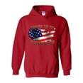 thumbnail image 1 of Artix - Women's Plus Sweatshirts and Hoodies - American Proud To Be US Flag, 1 of 5