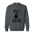thumbnail image 1 of Artix - Women's Plus Sweatshirts and Hoodies - Coffee Pot Head, 1 of 5