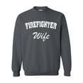 thumbnail image 1 of Artix - Women's Plus Sweatshirts and Hoodies - Firefighter`s Wife, 1 of 5