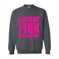 thumbnail image 1 of Artix - Women's Plus Sweatshirts and Hoodies - I Wear Pink For My Sister, 1 of 5