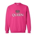 thumbnail image 1 of Artix - Women's Plus Sweatshirts and Hoodies - Queen Crown, 1 of 5