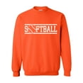 thumbnail image 1 of Artix - Women's Plus Sweatshirts and Hoodies - Softball with Ball, 1 of 5