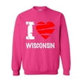 thumbnail image 1 of Artix - Women's Plus Sweatshirts and Hoodies - Wisconsin, 1 of 5