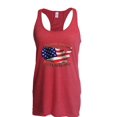 thumbnail image 1 of Artix - Women's Racerback Tank Top - American Proud To Be US Flag, 1 of 5