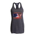 thumbnail image 1 of Artix - Women's Racerback Tank Top - American Proud To Be US Flag, 1 of 5