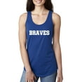 thumbnail image 1 of Artix - Women's Racerback Tank Top - Braves, 1 of 5