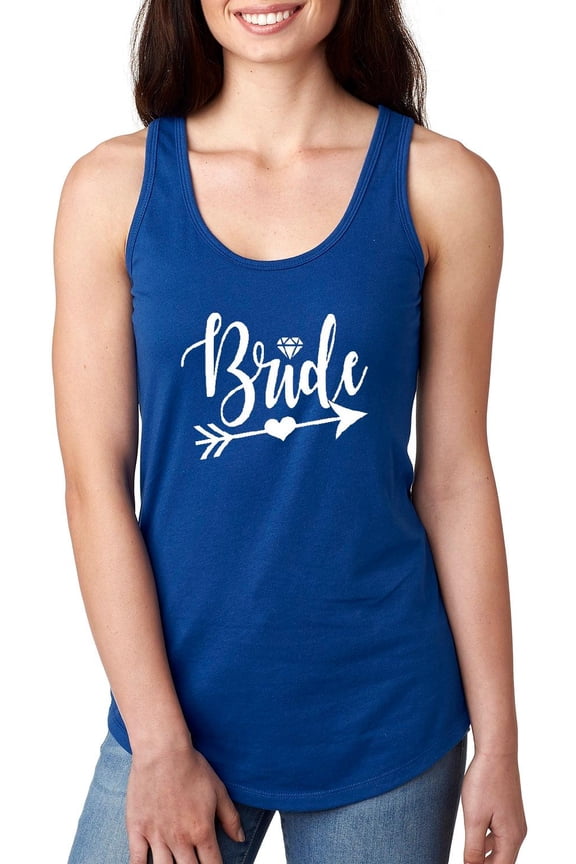 - Women's Racerback Tank Top - Bride