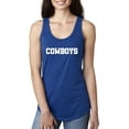 thumbnail image 1 of Artix - Women's Racerback Tank Top - Cowboys, 1 of 5