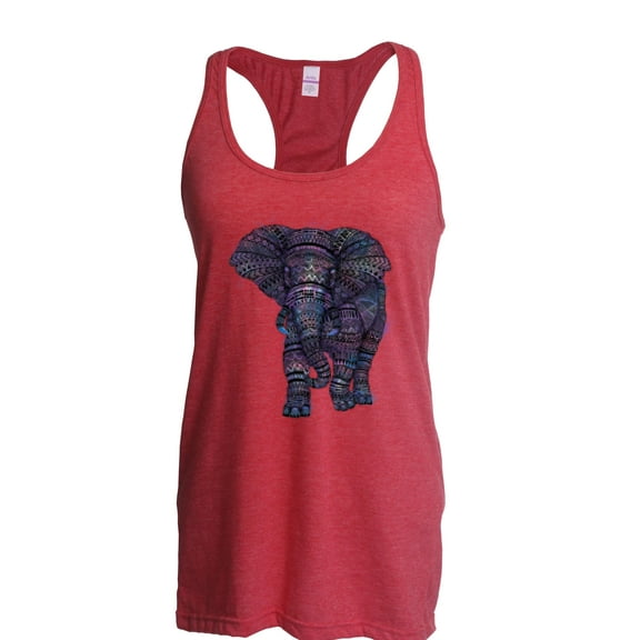 Artix - Women's Racerback Tank Top - Elephant