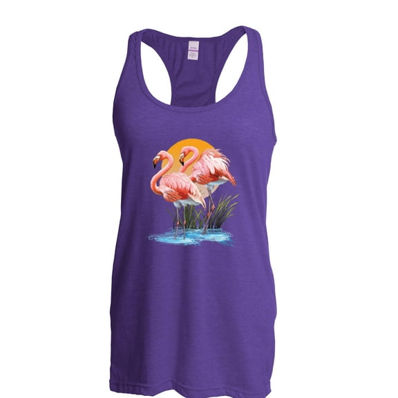 Artix - Women's Racerback Tank Top - Flamingo