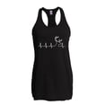 thumbnail image 1 of Artix - Women's Racerback Tank Top - Heartbeat Hunting, 1 of 5