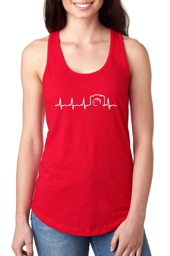 - Women's Racerback Tank Top - Heartbeat Photography