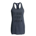 thumbnail image 1 of Artix - Women's Racerback Tank Top - I Speak Fluent Sarcasm, 1 of 5