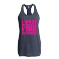 thumbnail image 1 of Artix - Women's Racerback Tank Top - I Wear Pink For My Mom, 1 of 5
