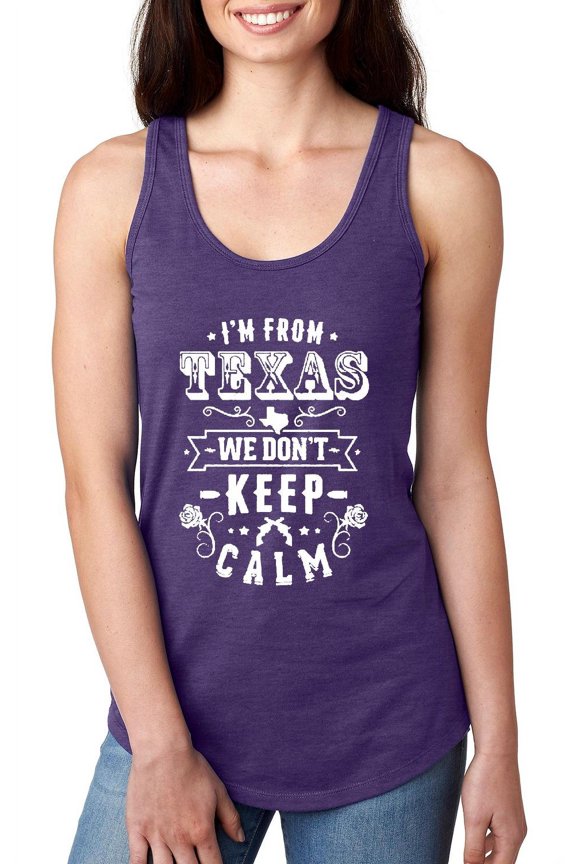 Artix - Women's Racerback Tank Top - I am From Texas TX Texas