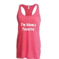 thumbnail image 1 of Artix - Women's Racerback Tank Top - I'm Mom's Favorite, 1 of 4