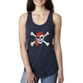 thumbnail image 1 of Artix - Women's Racerback Tank Top - Jolly Roger Skull & Crossbones, 1 of 5