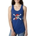 thumbnail image 1 of Artix - Women's Racerback Tank Top - Jolly Roger Skull & Crossbones, 1 of 5