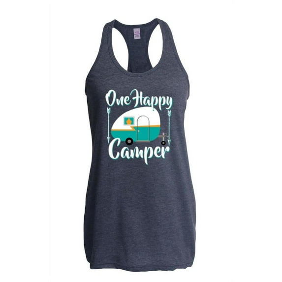 Artix - Women's Racerback Tank Top - ONE HAPPY CAMPER