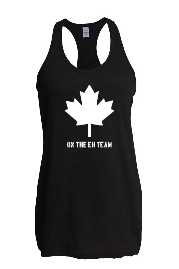- Women's Racerback Tank Top - On the EH Team Canada