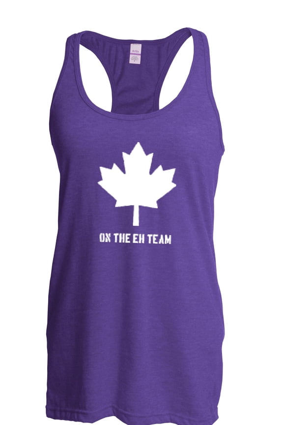 - Women's Racerback Tank Top - On the EH Team Canada