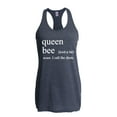 thumbnail image 1 of Artix - Women's Racerback Tank Top - Queen Bee I Call, 1 of 5