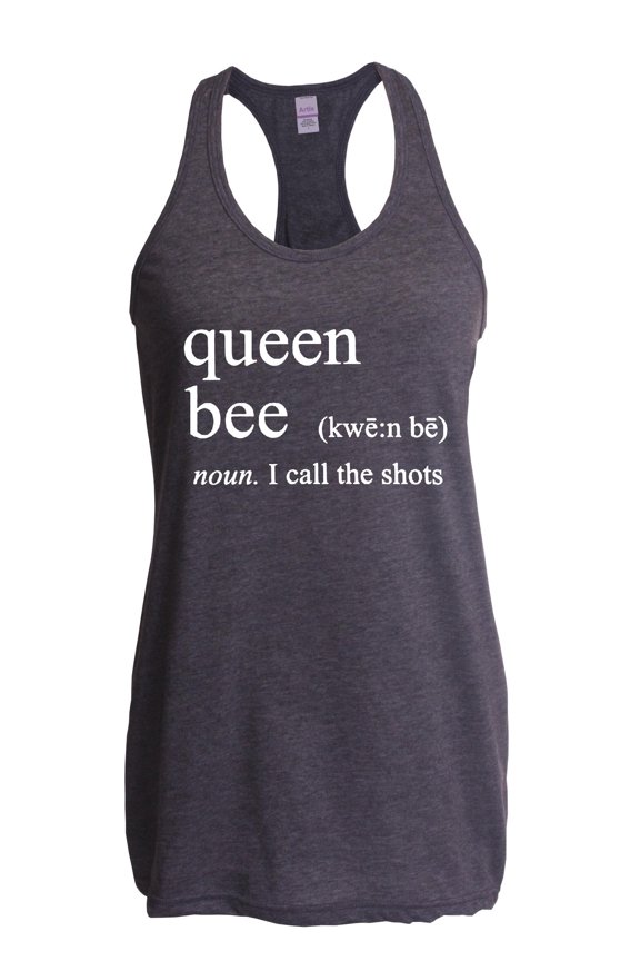 - Women's Racerback Tank Top - Queen Bee I Call