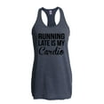 thumbnail image 1 of Artix - Women's Racerback Tank Top - Running Late is My Cardio, 1 of 5
