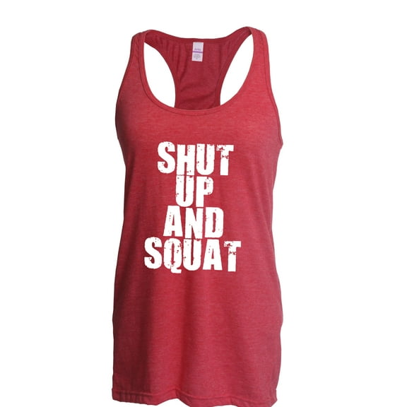 Artix - Women's Racerback Tank Top - Shut Up and Squat
