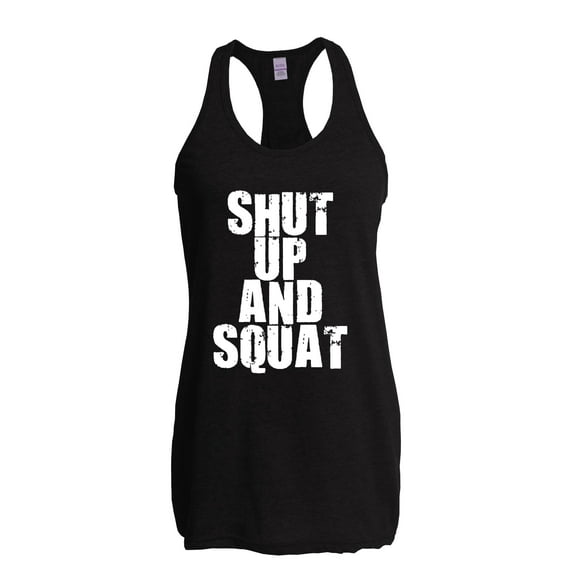 Artix - Women's Racerback Tank Top - Shut Up and Squat