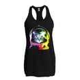 thumbnail image 1 of Artix - Women's Racerback Tank Top - Space Cat, 1 of 5