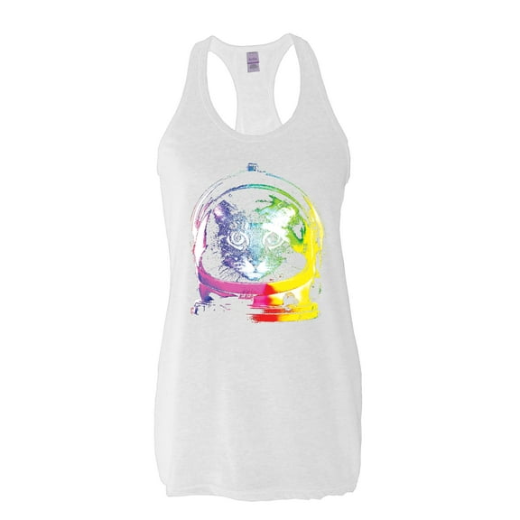 Artix - Women's Racerback Tank Top - Space Cat