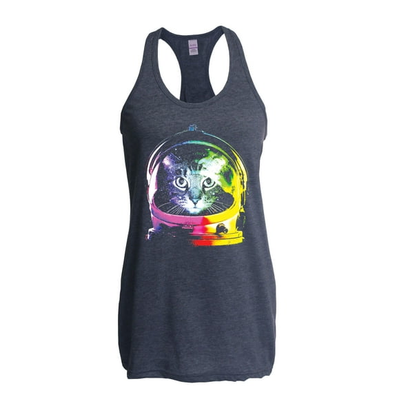 Artix - Women's Racerback Tank Top - Space Cat