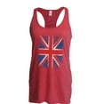 thumbnail image 1 of Artix - Women's Racerback Tank Top - Union Jack British Flag, 1 of 5