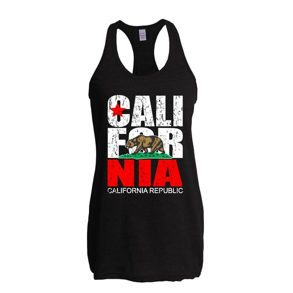Artix - Women's Racerback Tank Top, up to Women Size 2XL - California Cali