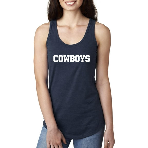 Artix - Women's Racerback Tank Top, up to Women Size 2XL - Cowboys