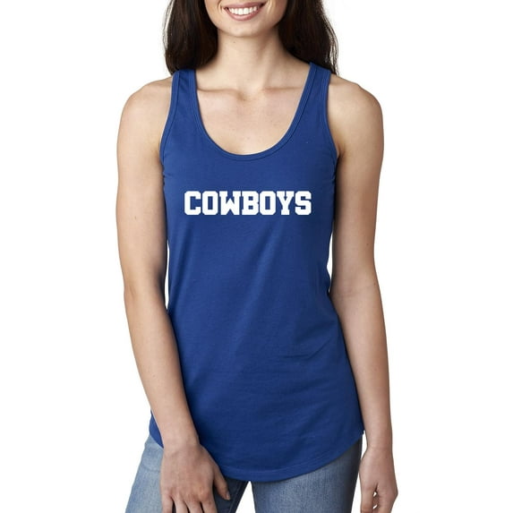 Artix - Women's Racerback Tank Top, up to Women Size 2XL - Cowboys