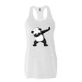 thumbnail image 1 of Artix - Women's Racerback Tank Top, up to Women Size 2XL - Dancing Panda, 1 of 2