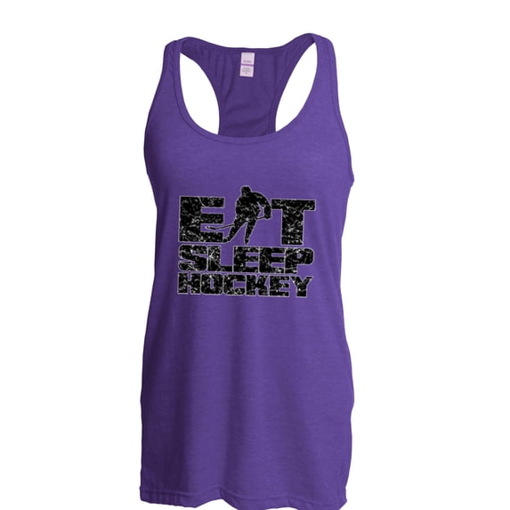 Artix - Women's Racerback Tank Top, up to Women Size 2XL - Eat Sleep Hockey