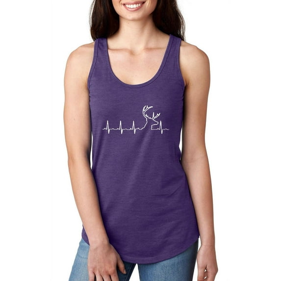 Artix - Women's Racerback Tank Top, up to Women Size 2XL - Heartbeat Hunting