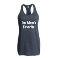 thumbnail image 1 of Artix - Women's Racerback Tank Top, up to Women Size 2XL - I'm Mom's Favorite, 1 of 4