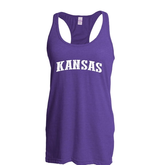 Artix - Women's Racerback Tank Top, up to Women Size 2XL - Kansas