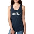 thumbnail image 1 of Artix - Women's Racerback Tank Top, up to Women Size 2XL - Louisville, 1 of 5