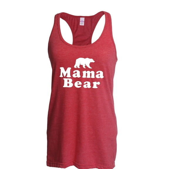 Artix - Women's Racerback Tank Top, up to Women Size 2XL - Mama Bear
