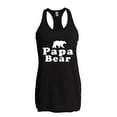 thumbnail image 1 of Artix - Women's Racerback Tank Top, up to Women Size 2XL - Papa Bear, 1 of 5
