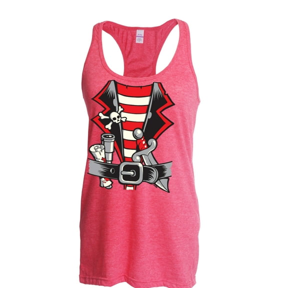Artix - Women's Racerback Tank Top, up to Women Size 2XL - Pirate Costume