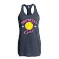 thumbnail image 1 of Artix - Women's Racerback Tank Top, up to Women Size 2XL - Softball Girl, 1 of 2