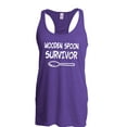 thumbnail image 1 of Artix - Women's Racerback Tank Top, up to Women Size 2XL - Wooden Spoon Survivor, 1 of 2