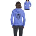 thumbnail image 1 of Artix - Women's Sweatshirt Full-Zip Pullover - Christmas Owl, 1 of 5